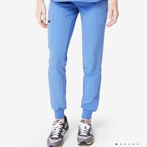 Figs scrub pants size MD- color: ceil blue